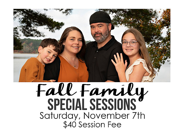 Fall Family Sessions 2026